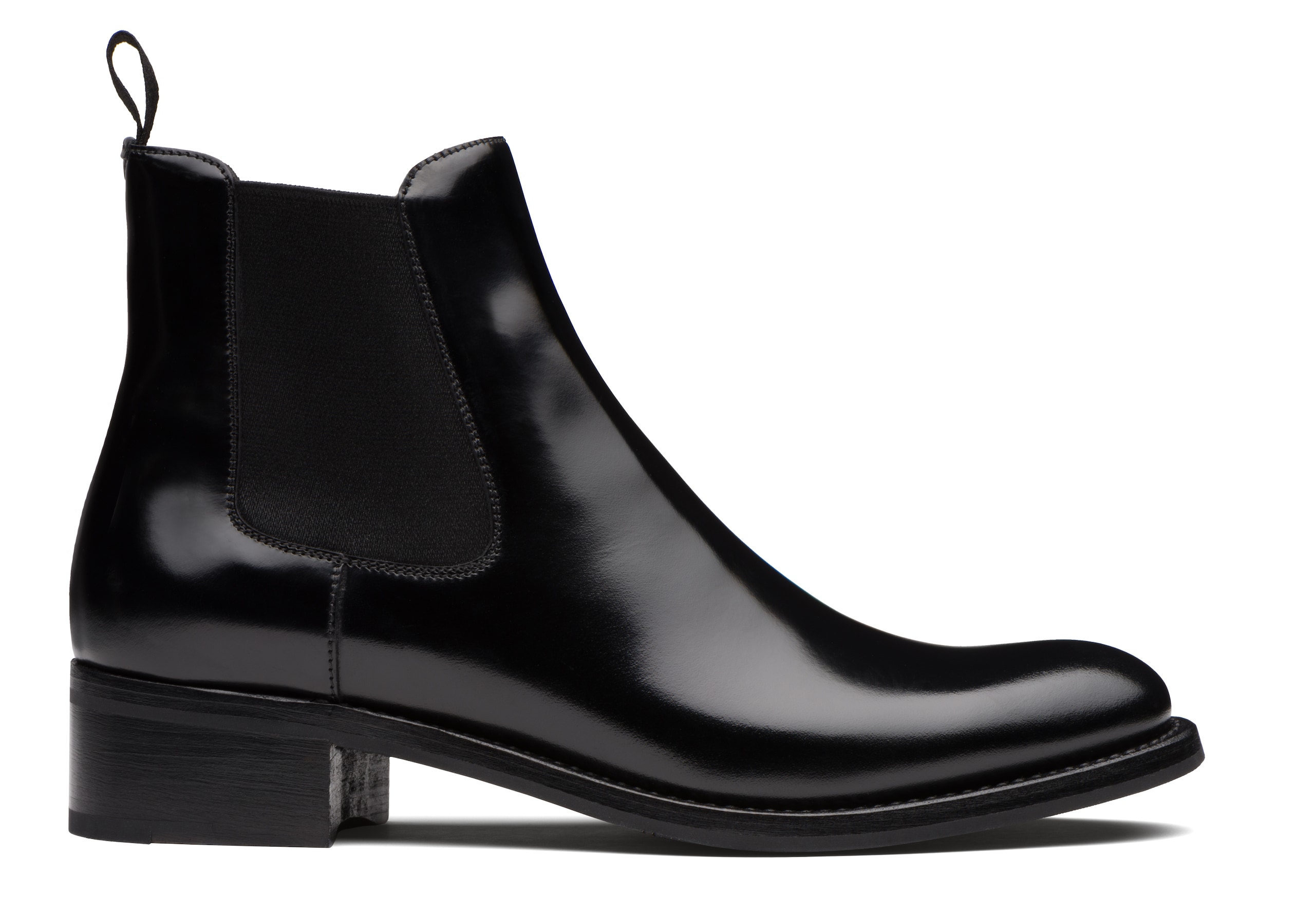 Monmouth 40 Church's Polished Fumè Chelsea Boot Black