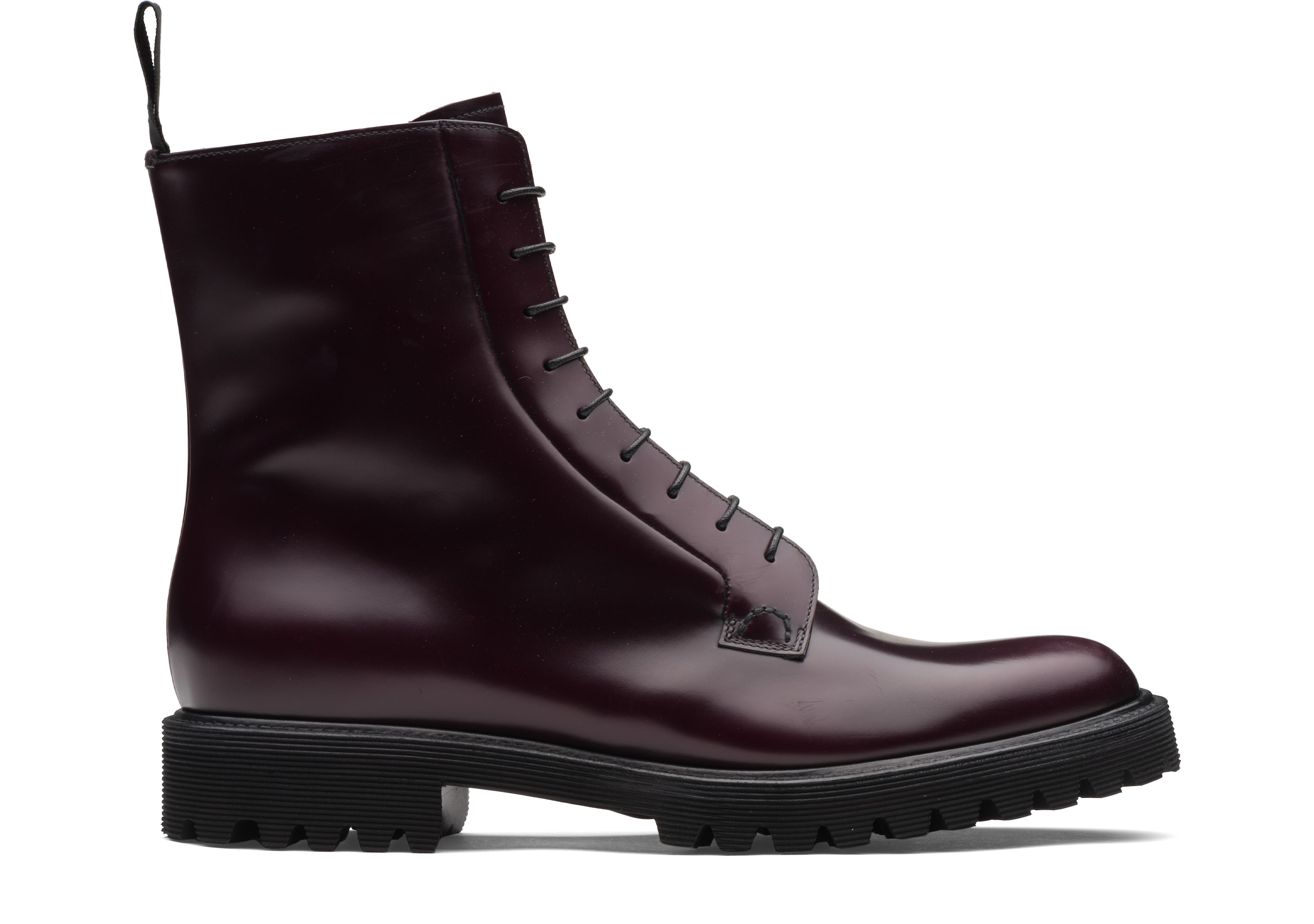Alexandra t Church's Rois Calf Lace-Up Boot Burgundy
