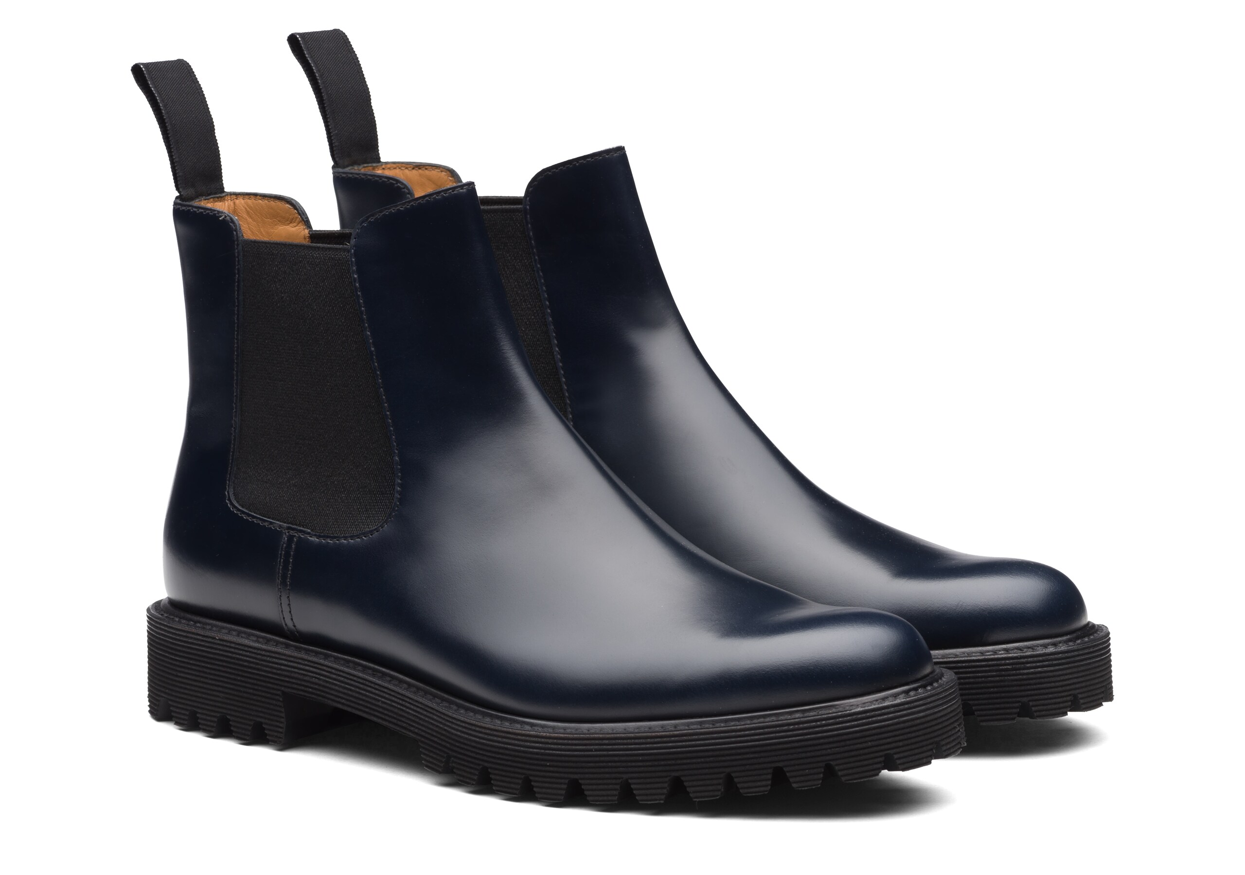 Nirah t Church's Rois Calf Leather Chelsea Boot Blue