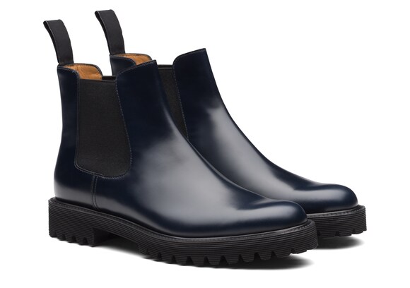 Church's Nirah t Rois Calf Leather Chelsea Boot Blue