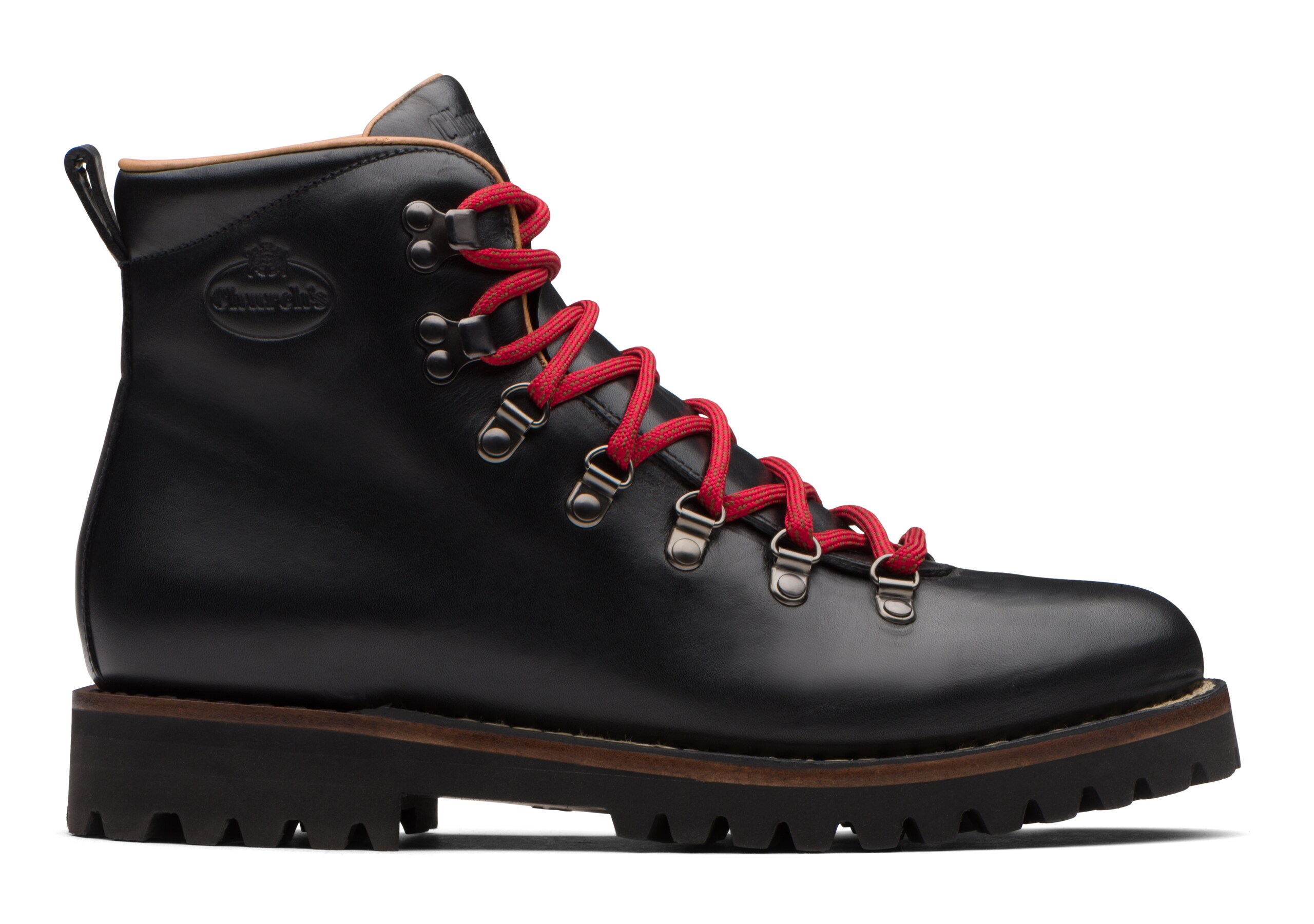 Eastrock Church's Chaussure de randonnée en cuir de veau Monteria Noir