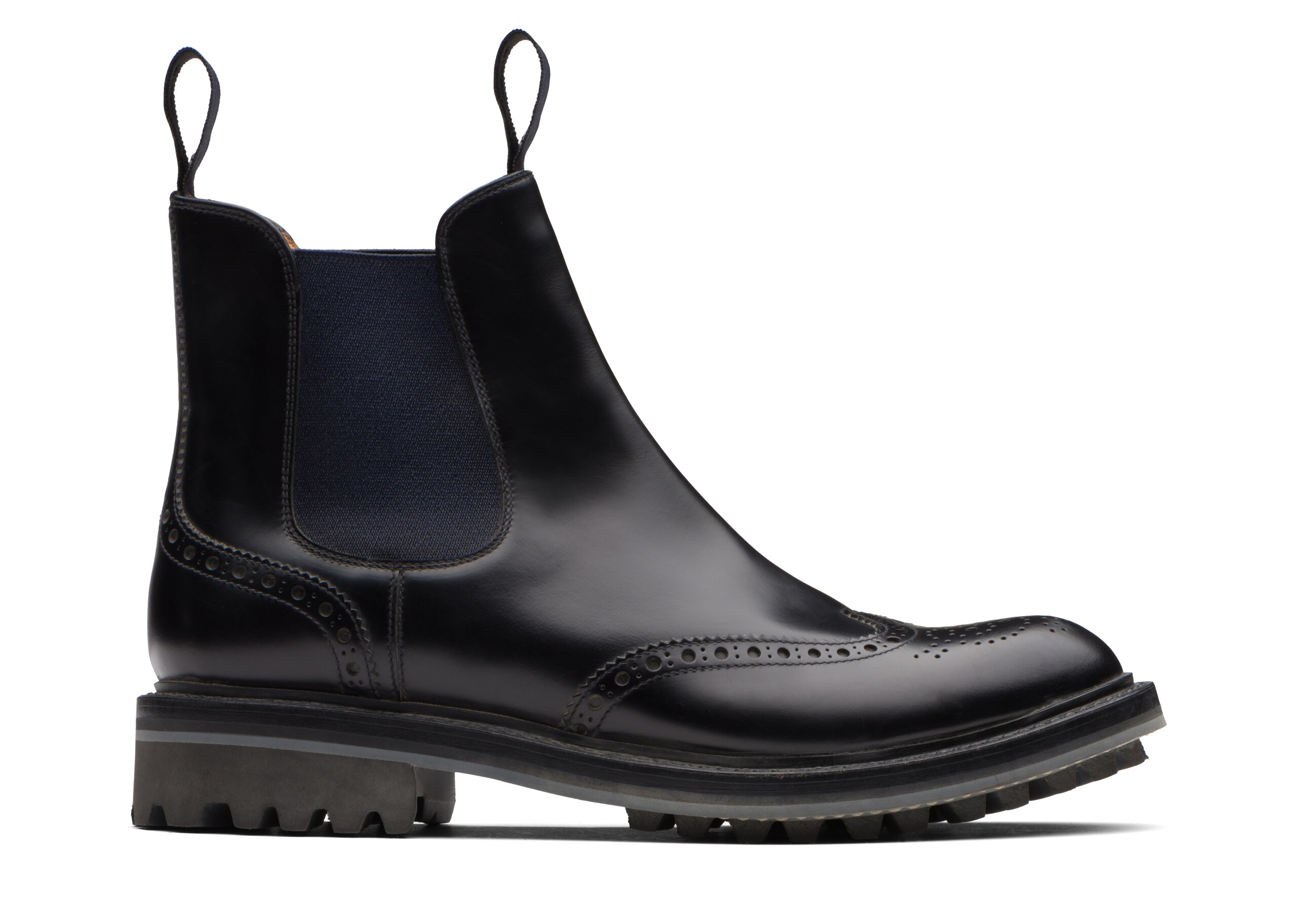 Aura 2 lw Church's Stivaletto Chelsea Brogue Nero