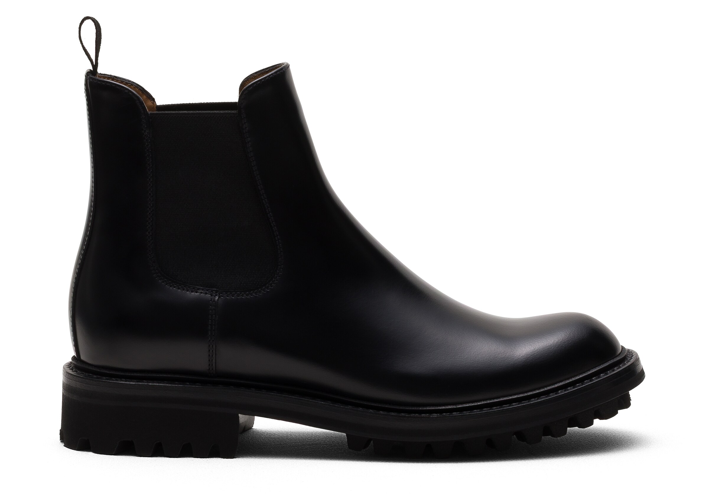 Church Rois Calf Leather Boot, Woman, Black, Size 41