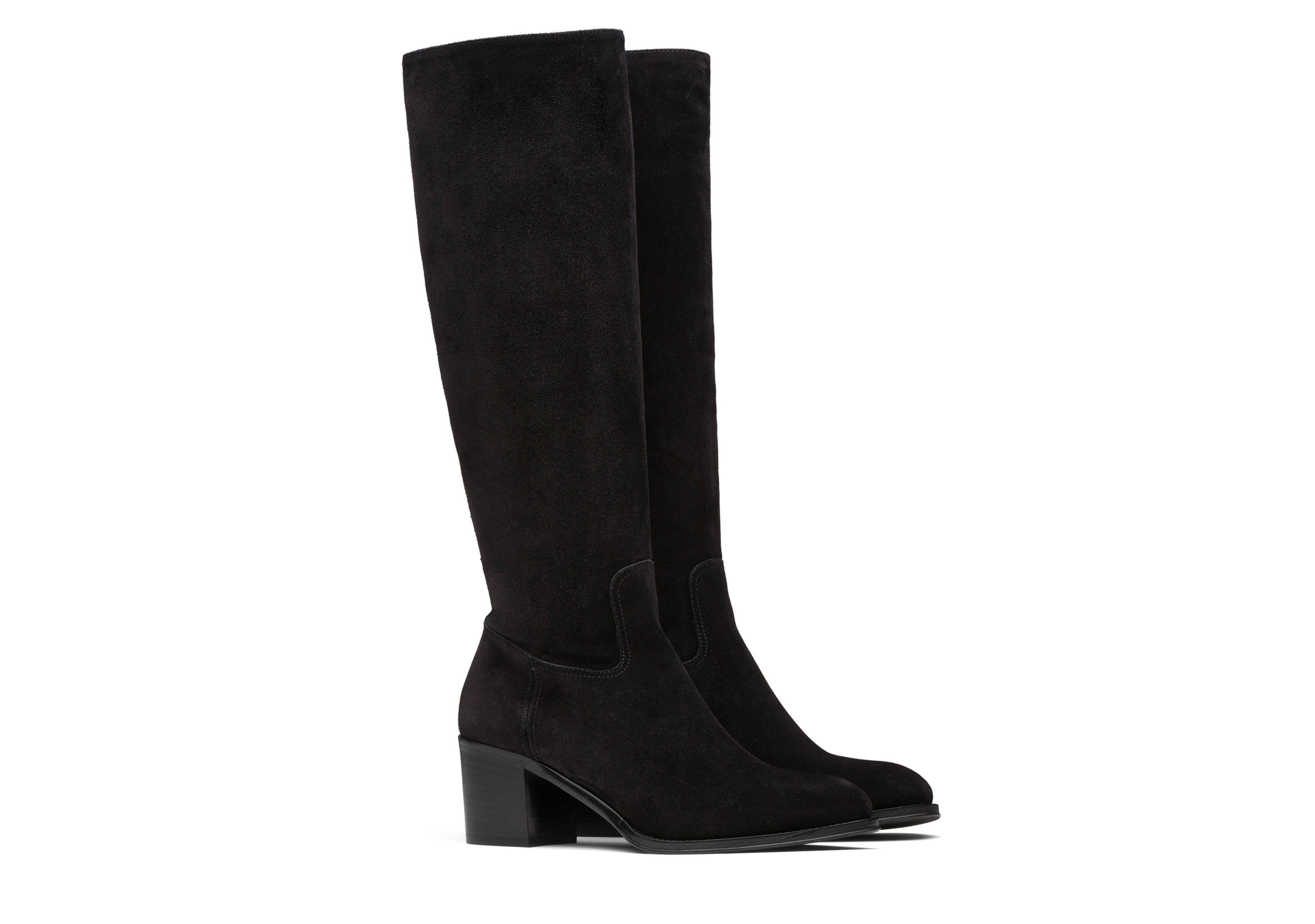 Suede knee high clearance