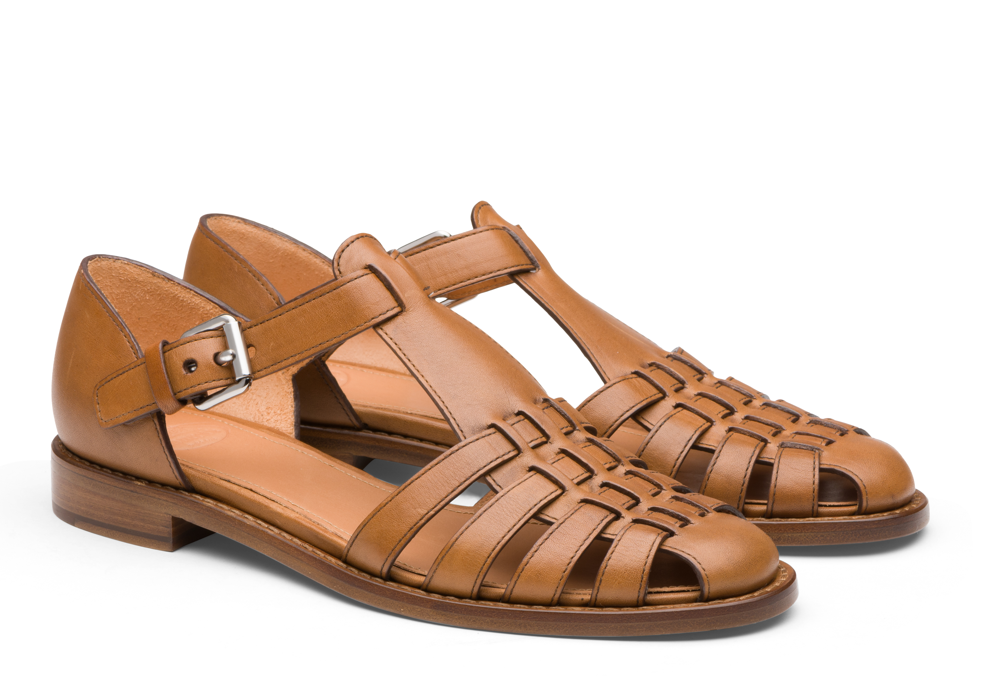 Women s Prestige Calf Leather Sandal Neutral Church s