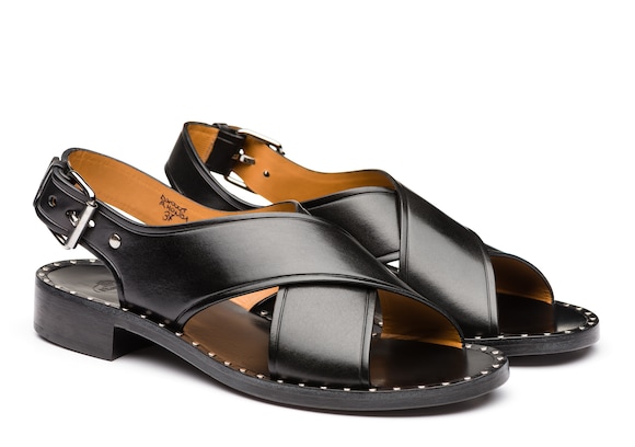 Church's Rhonda Calfskin Sandals Black