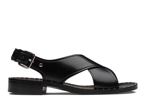 Church's Rhonda Calfskin Sandals Black