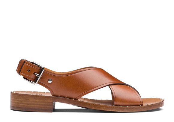Church's Rhonda Calfskin Sandals Oak