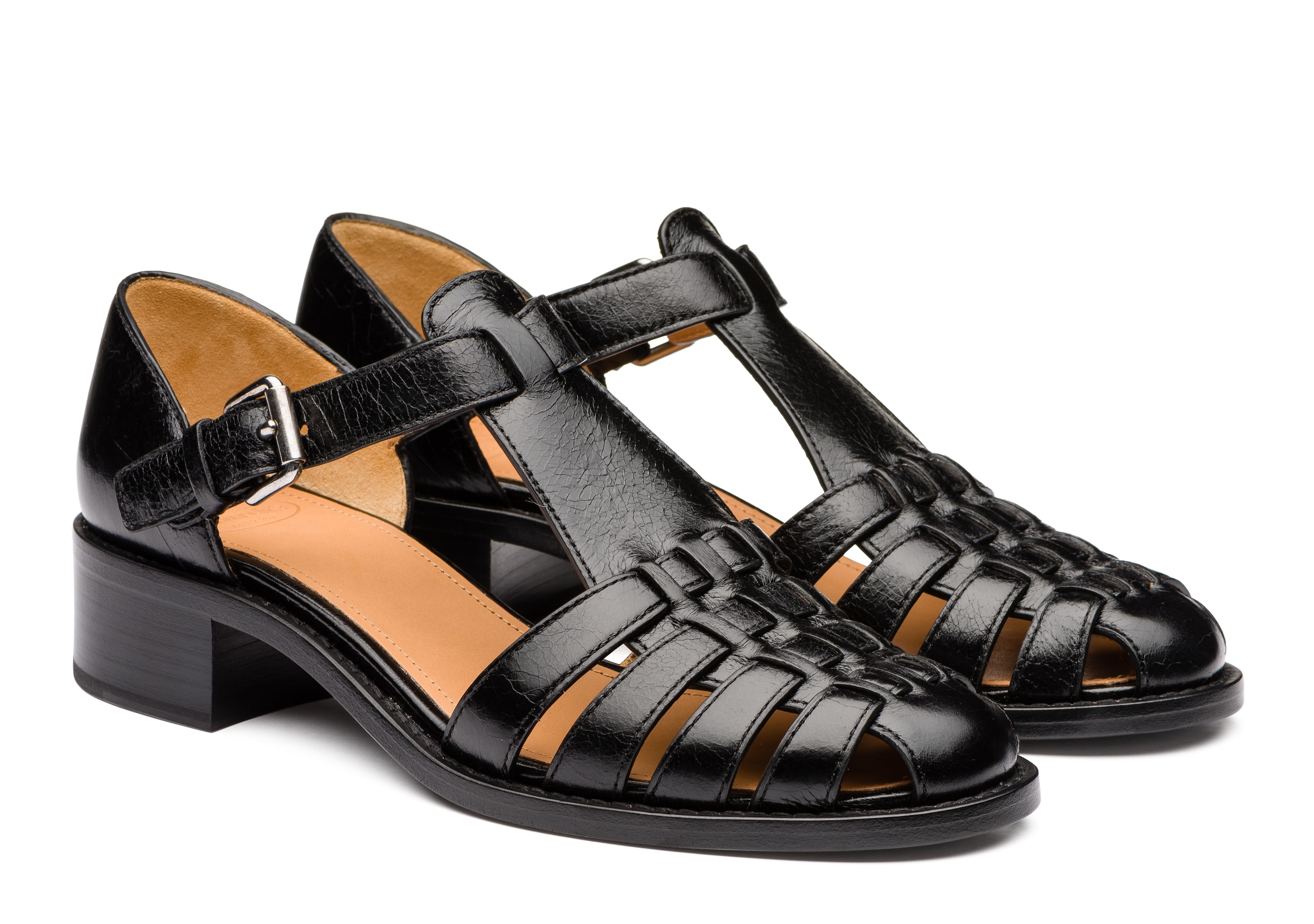 fisherman heeled sandal