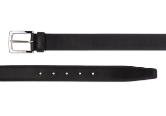 Church's Square buckle belt Calf Leather Black