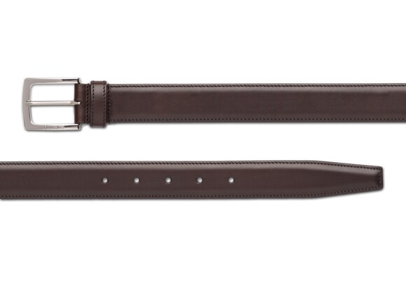 Church's Square buckle belt Nevada Leather Ebony