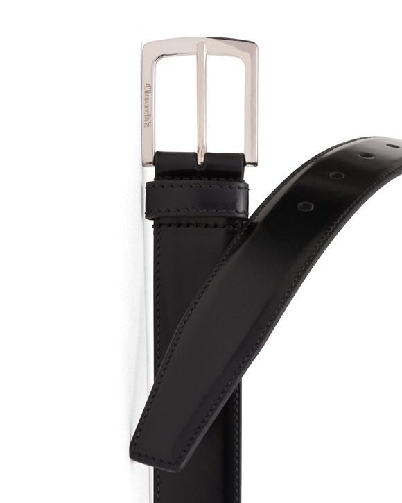 Church's Square buckle belt Polished Binder Leather Black