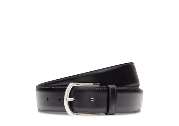 Church's Classic buckle belt Calf Leather Black
