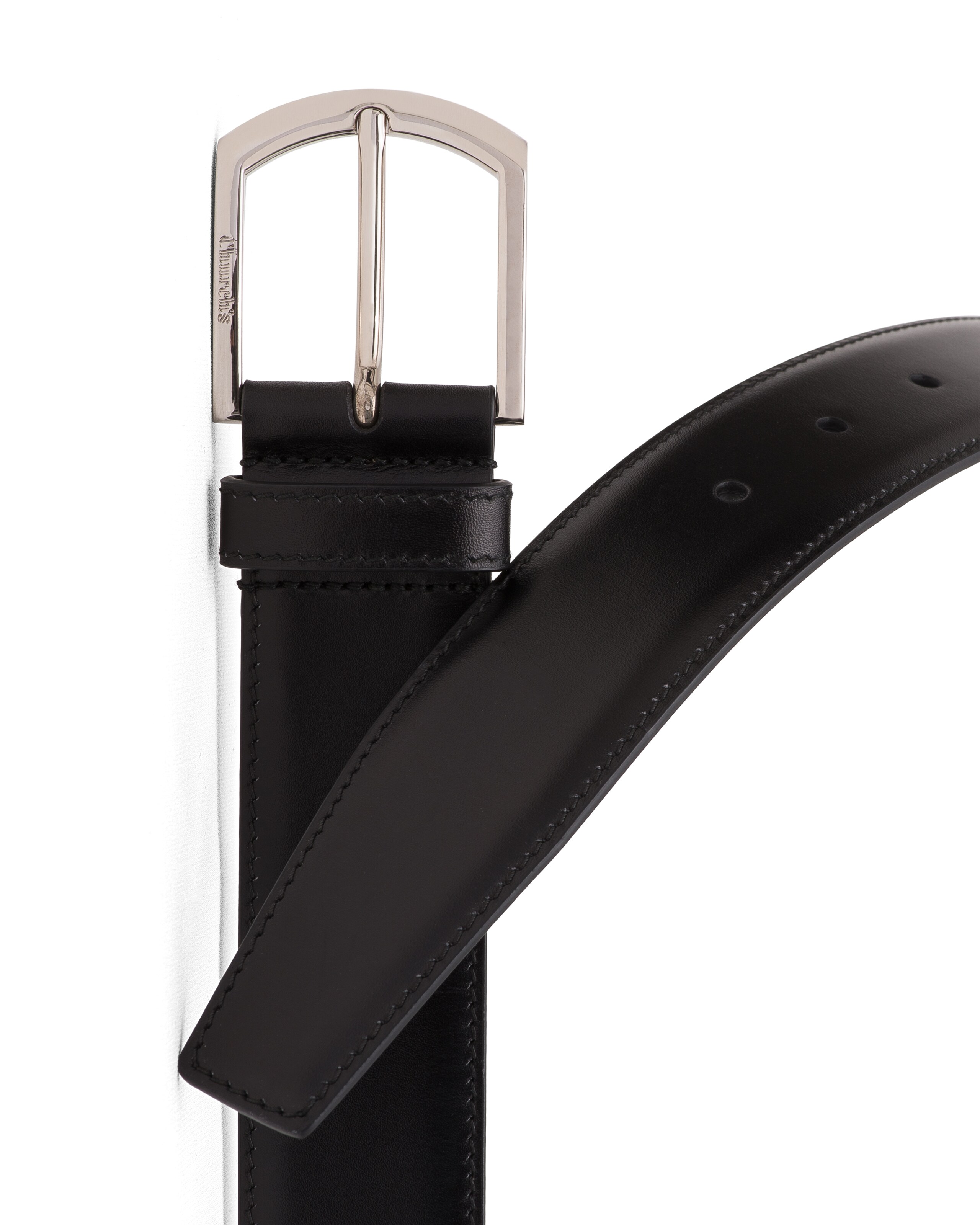 Classic buckle belt Church's Cuir de veau Noir