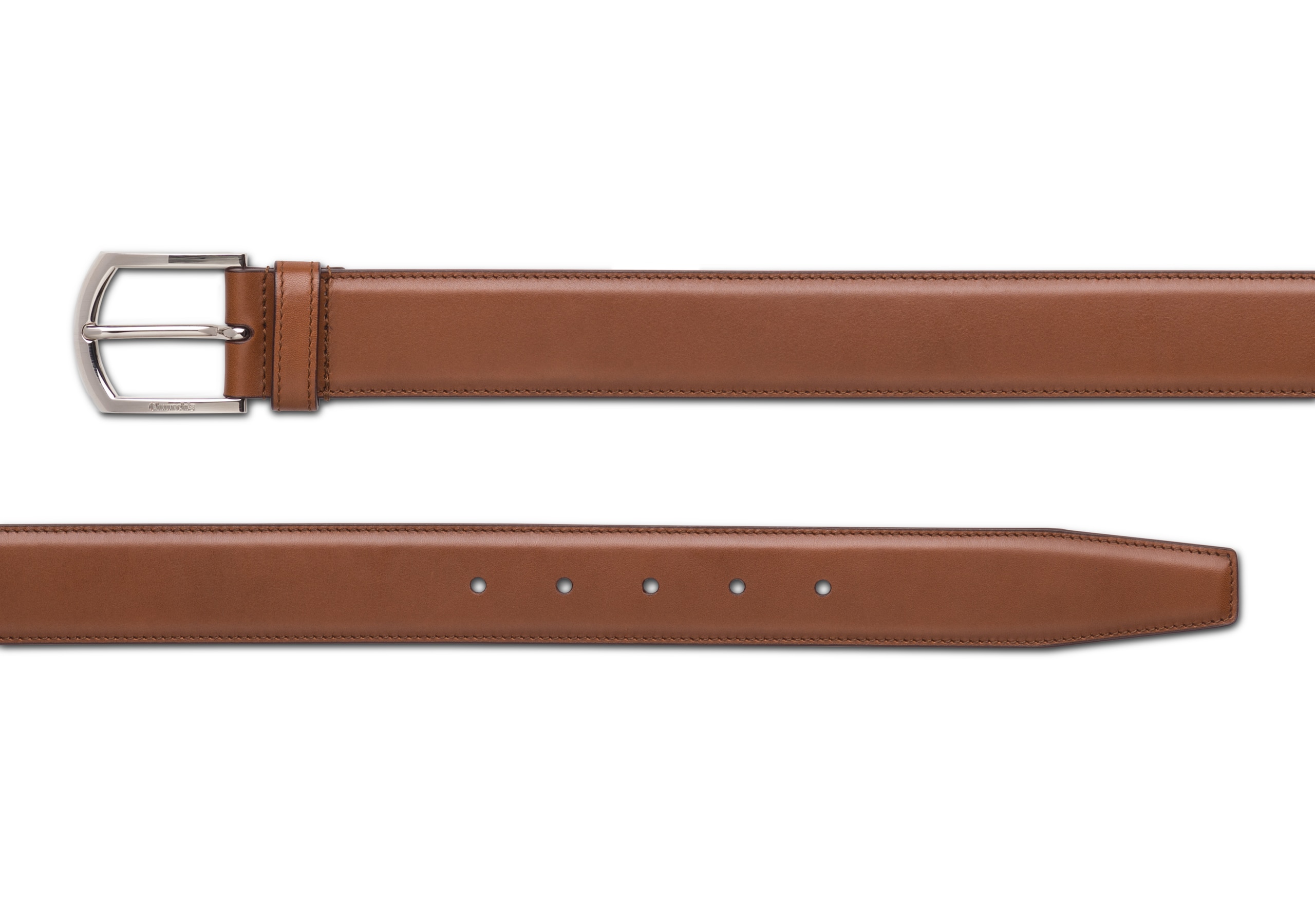 Classic buckle belt Church's Pelle di Vitello Nevada Marrone