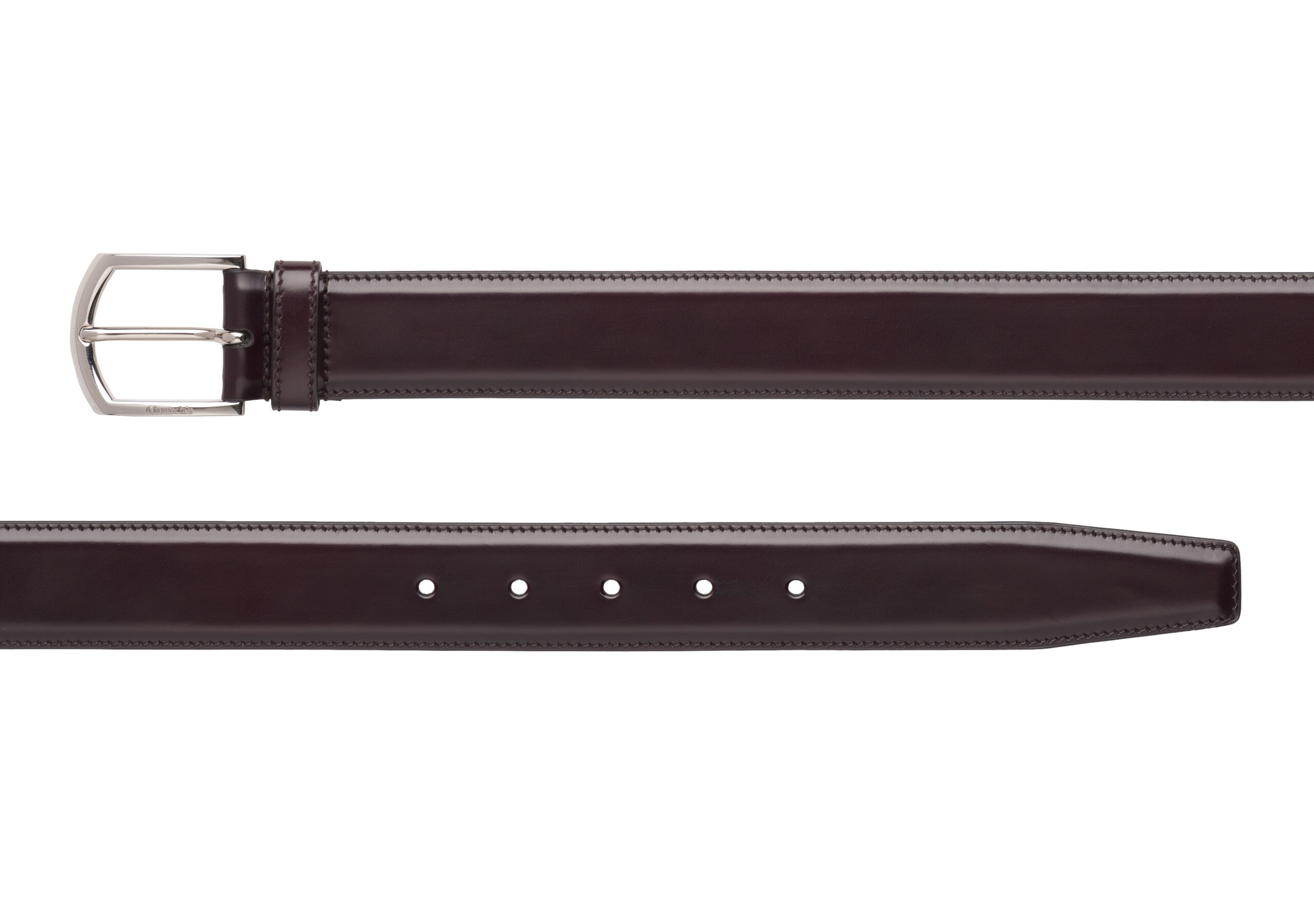 Classic buckle belt Church's Polished Binder Red