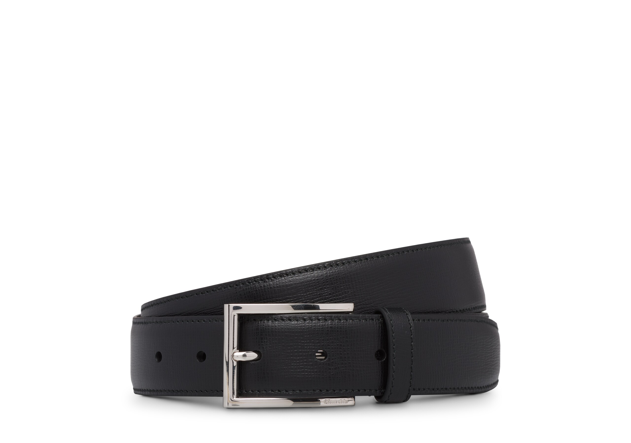 Elongated buckle belt Church's Cintura in pelle St James Nero