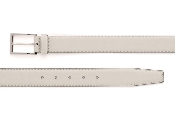 Church's Elongated buckle belt St James Leather Belt White