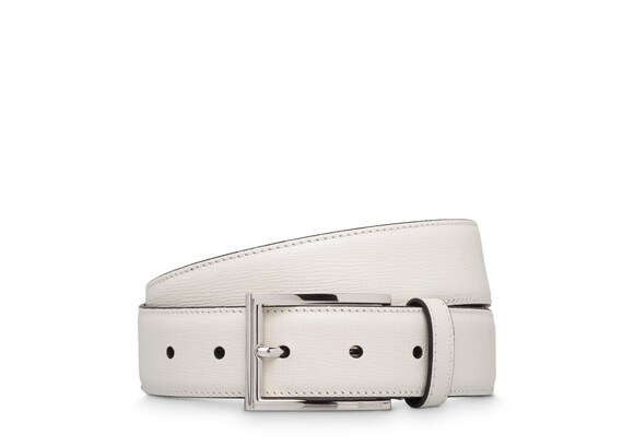 Church's Elongated buckle belt St James Leather Belt White