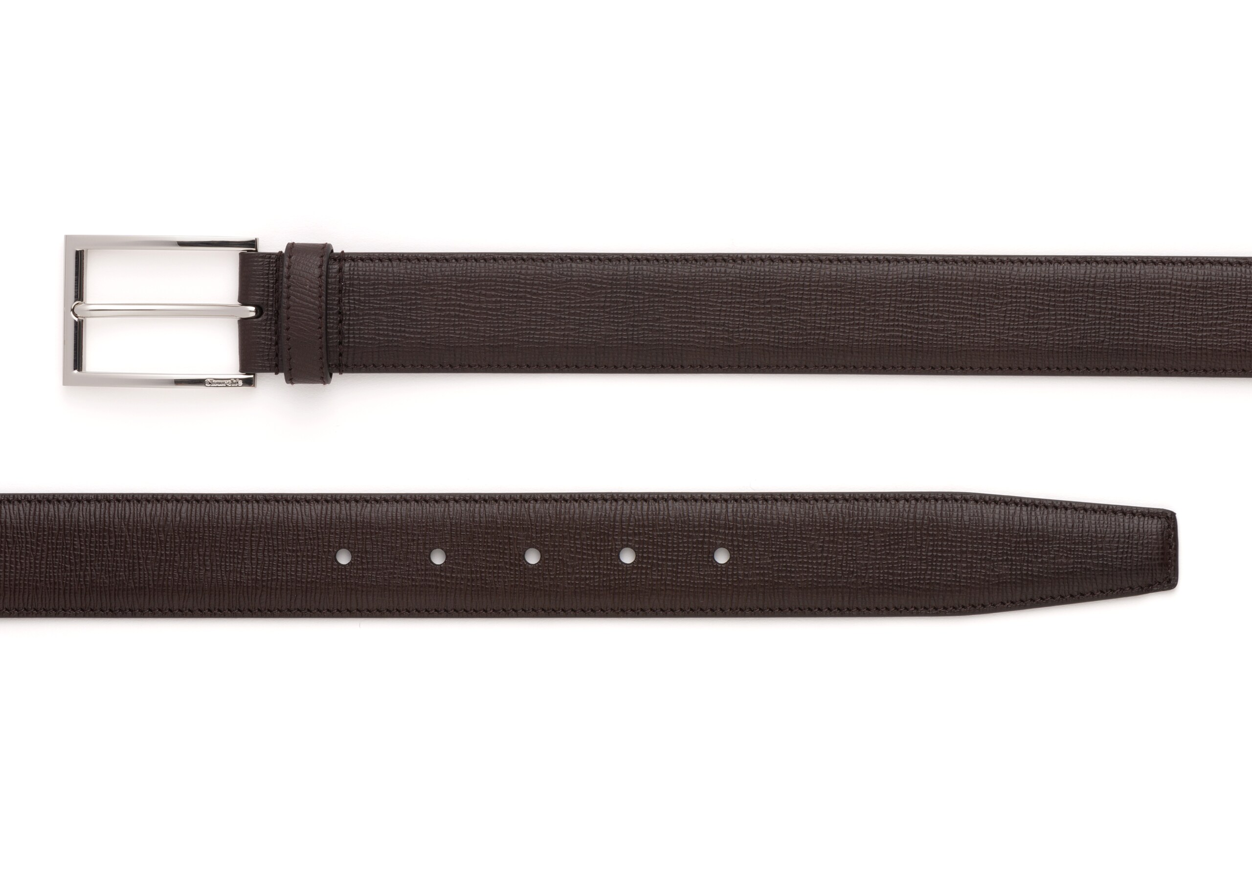Elongated buckle belt Church's Cintura in pelle St James Marrone