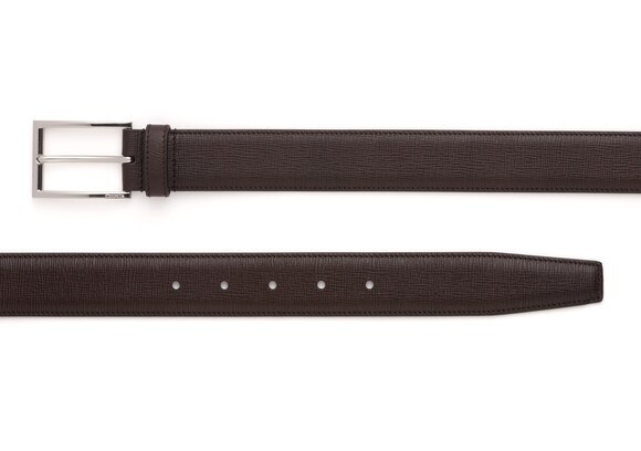 Church's Elongated buckle belt St James Leather Belt Burnt