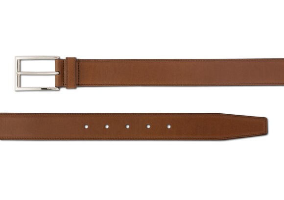 Church's Elongated buckle belt Nevada Leather Walnut