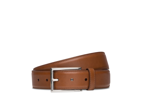 Church's Elongated buckle belt Nevada Leather Walnut