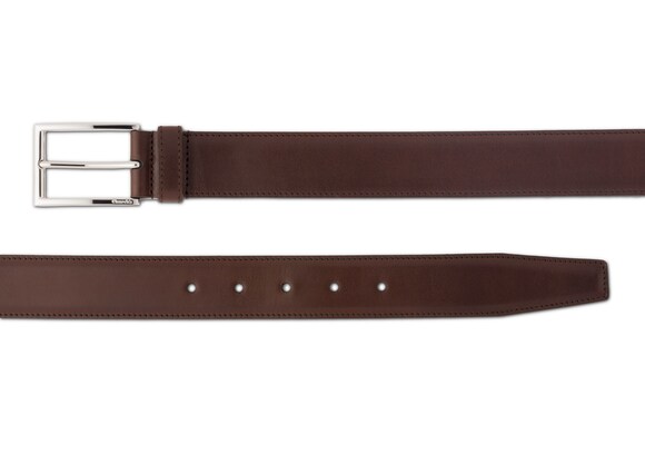 Church's Elongated buckle belt Nevada Leather Ebony