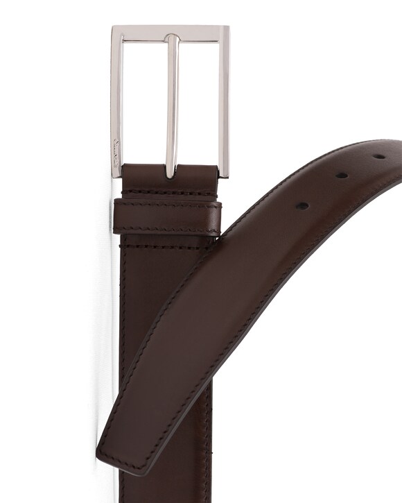 Church's Elongated buckle belt Nevada Leather Ebony