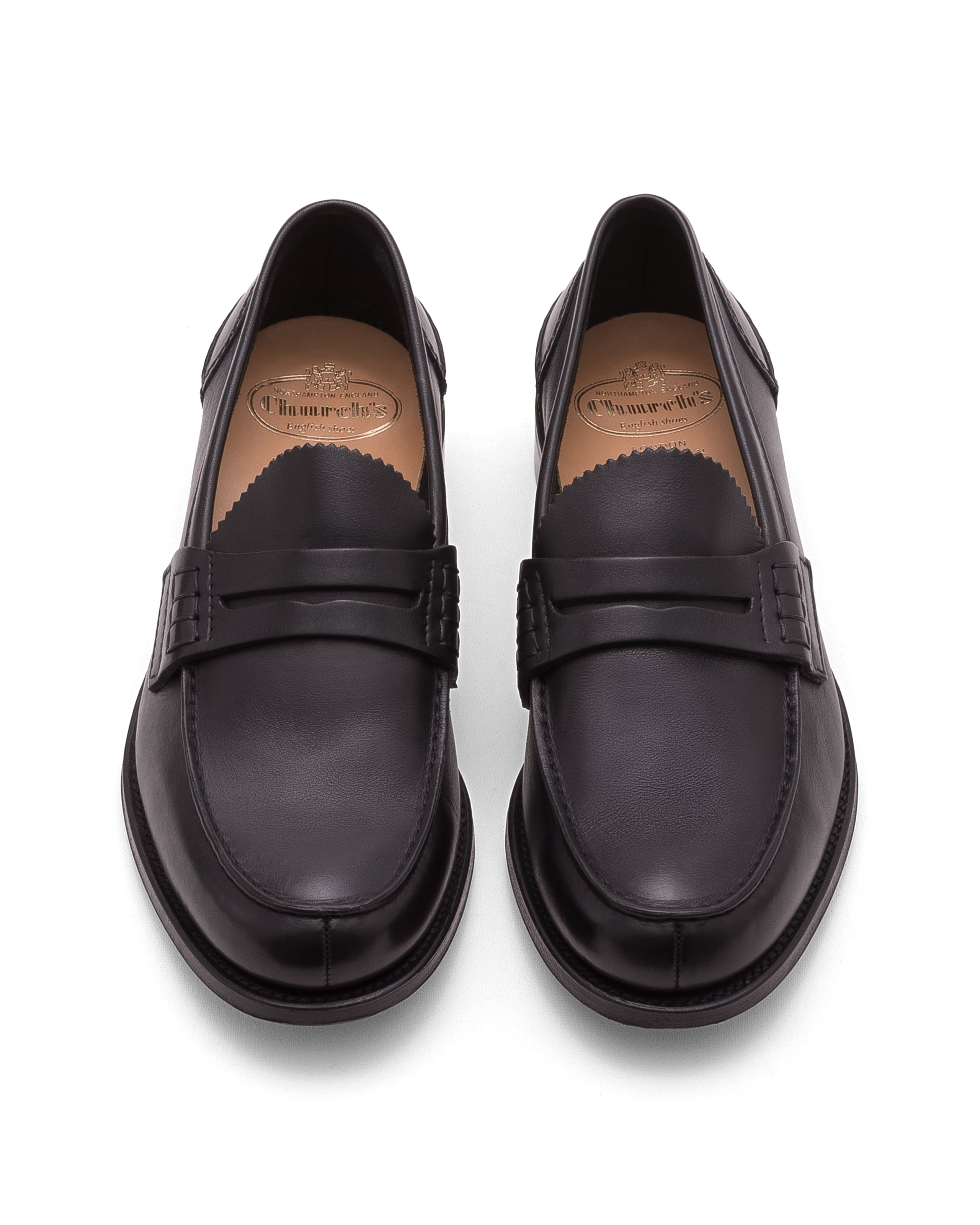 Pembrey Church's Calf Leather Loafer Black