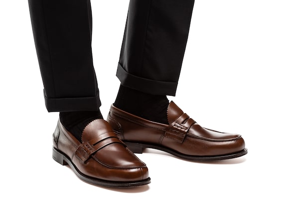 Church's Pembrey Calf Leather Loafer Cognac
