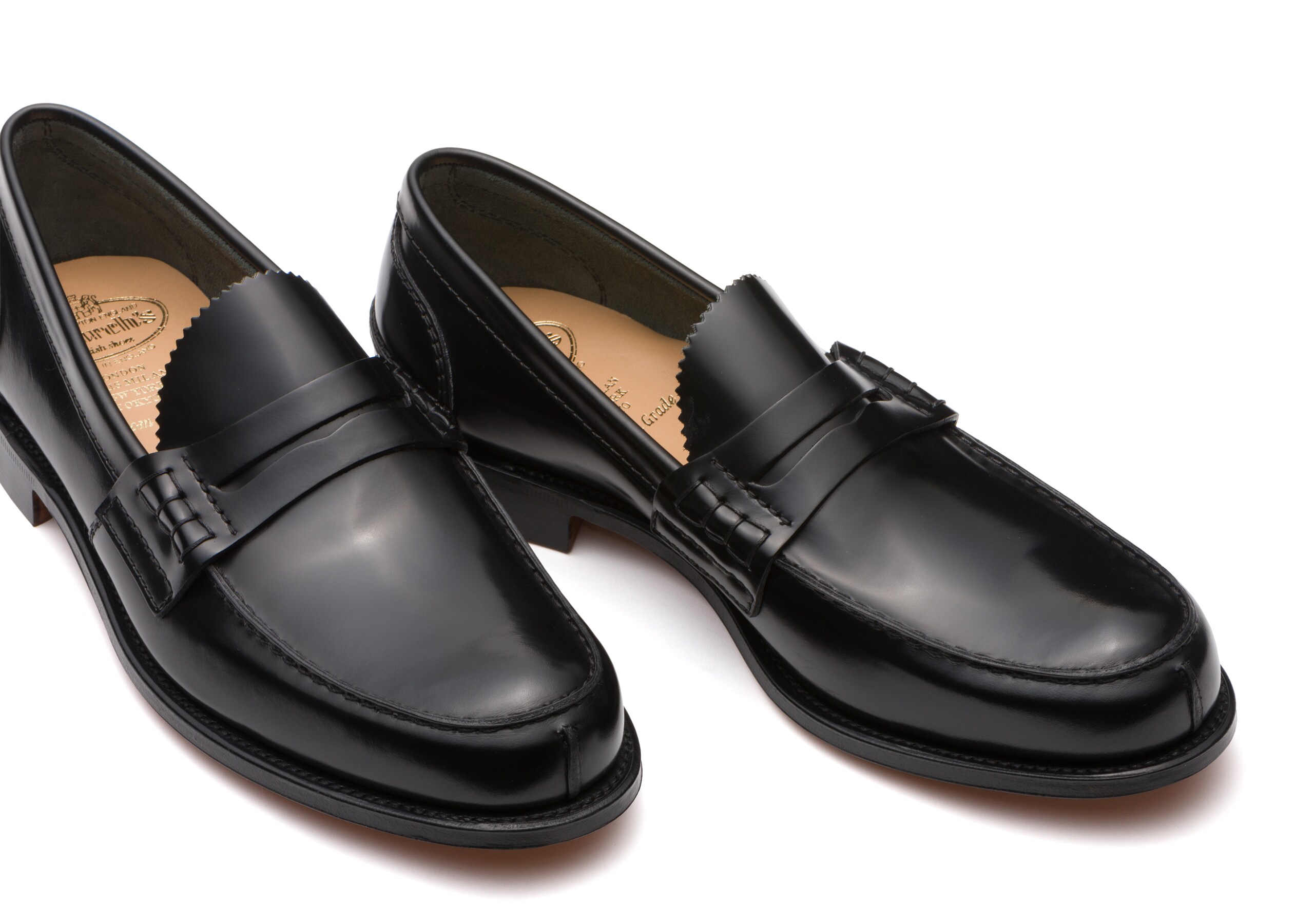 Men's Bookbinder Fumè Penny Loafer Black | Church's