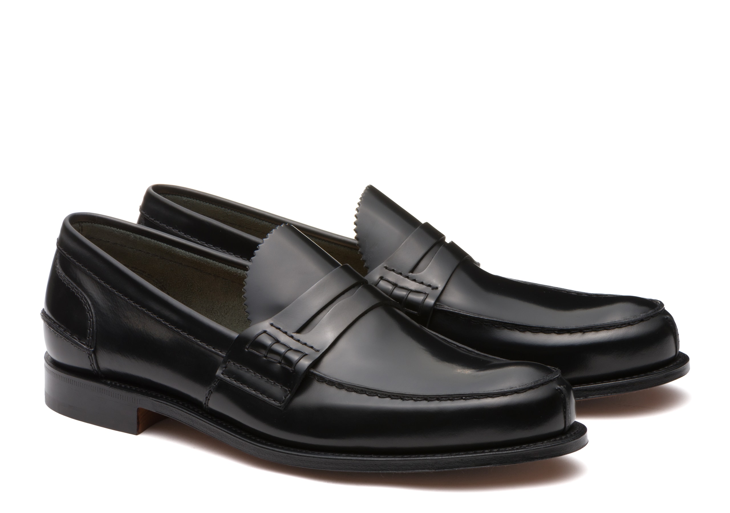 Men's Bookbinder Fumè Penny Loafer Black | Church's