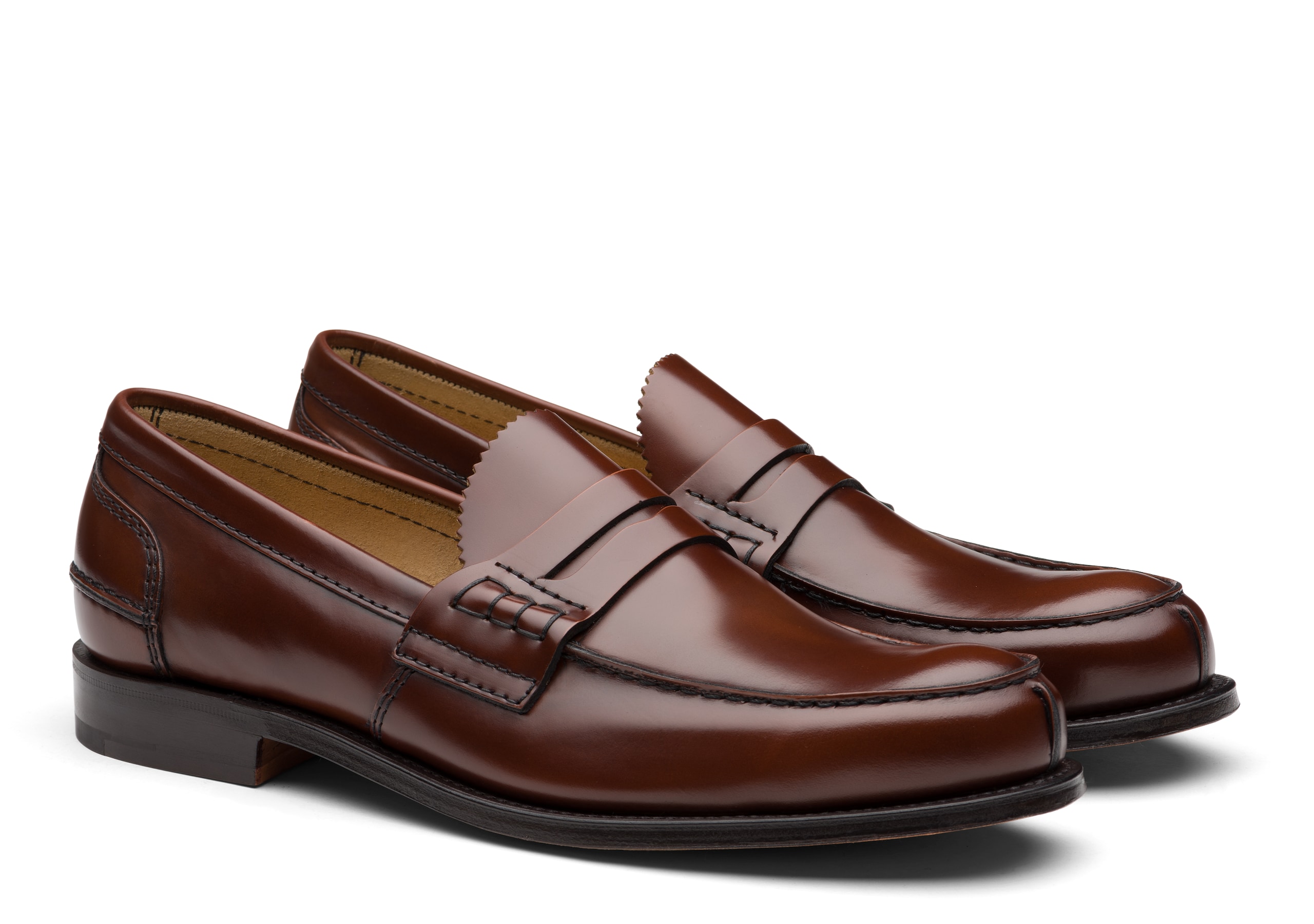 Tunbridge Church's Bookbinder Fumè Penny Loafer Brown