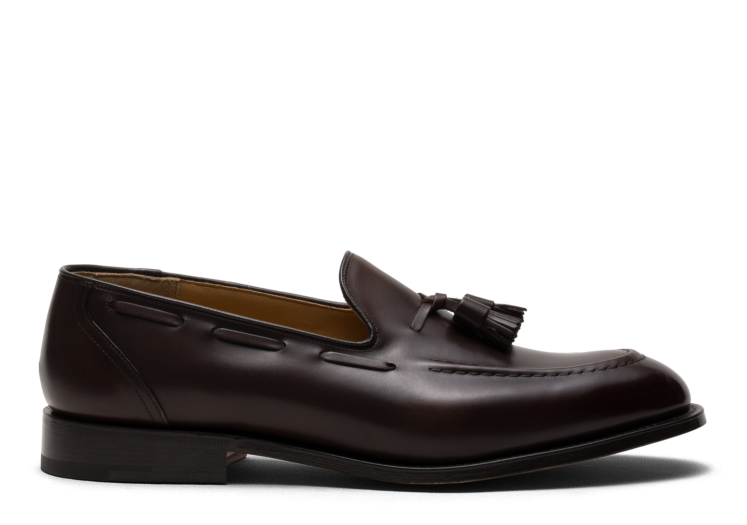 Church Bleached Calfskin Loafer, Man, Ebony, Size 12