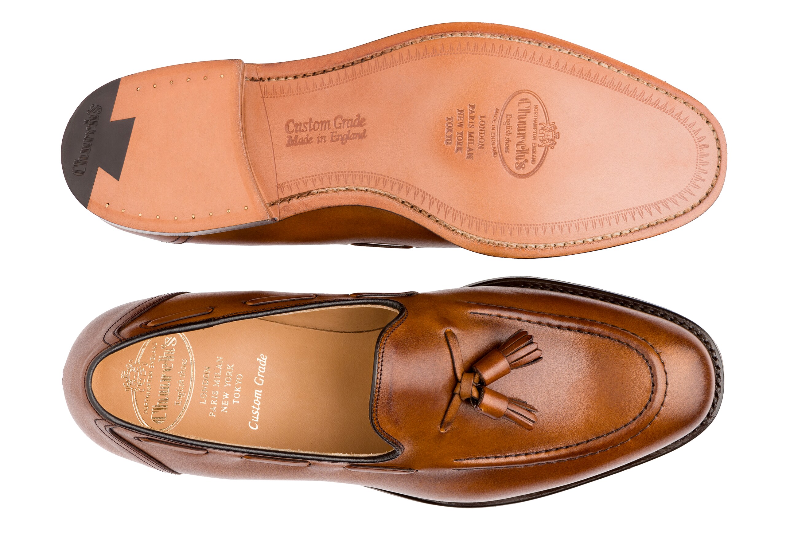 Kingsley 2 Church's Nevada Leather Loafer Brown