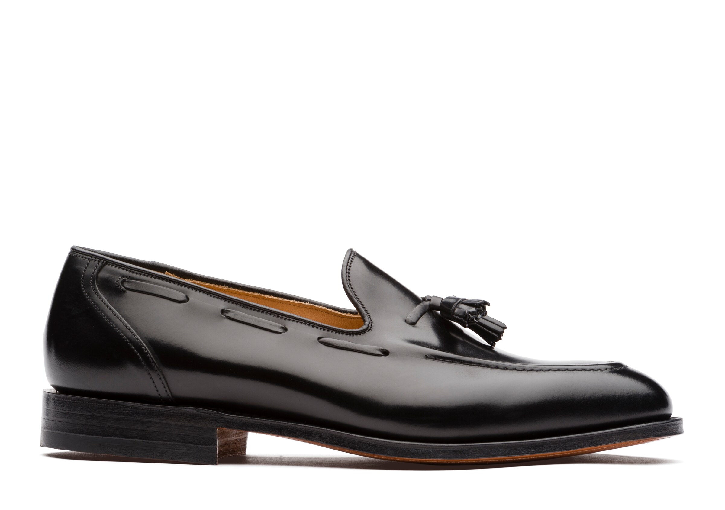 Church Polished Binder Loafer, Man, Black, Size 9