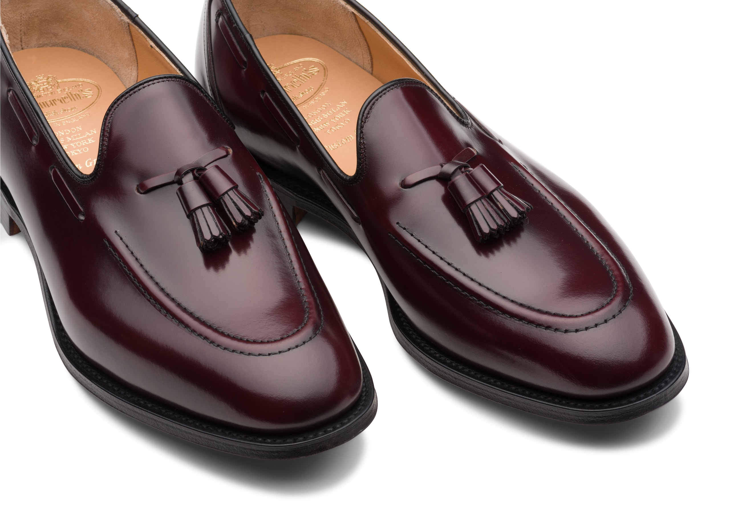 Kingsley 2 Church's Polished Binder Loafer Burgundy