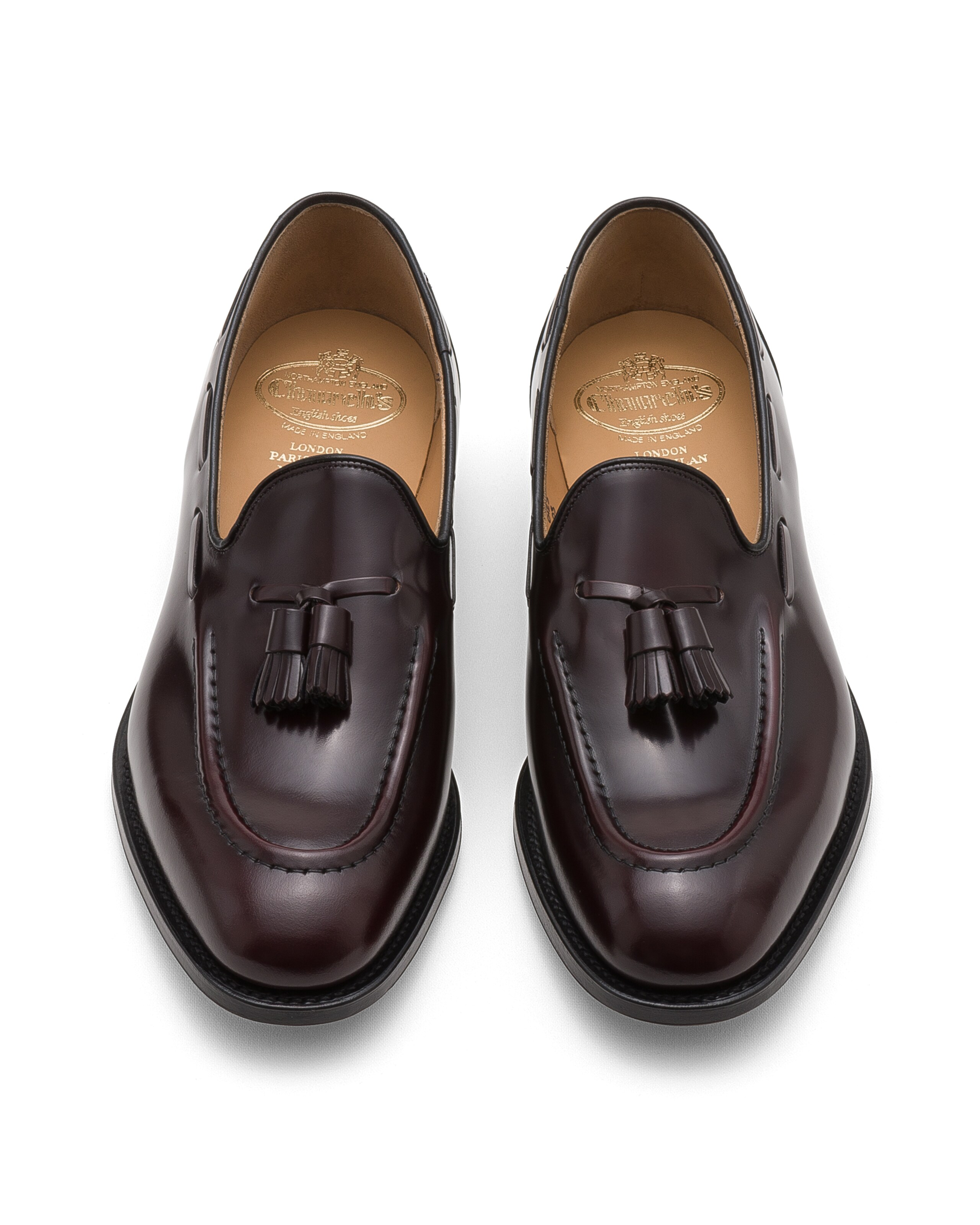 Kingsley 2 Church's Polished Binder Loafer Red