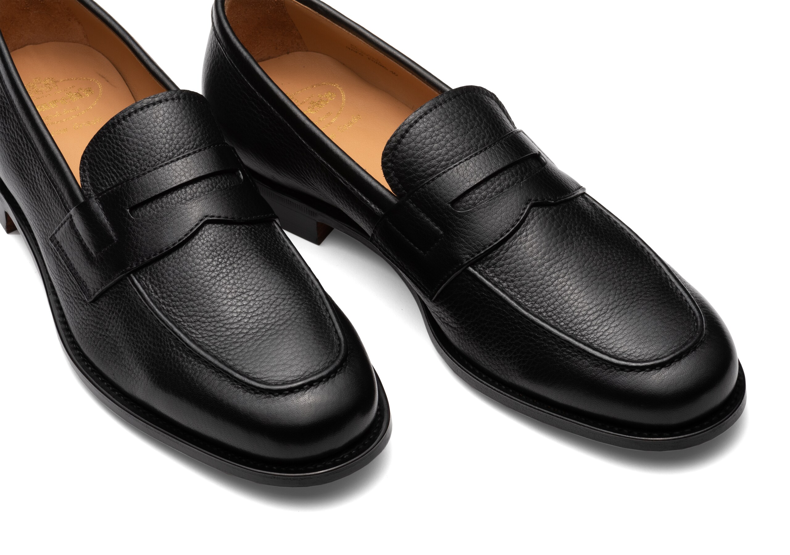 Heswall Church's Mocassin en Cuir de Veau Soft Grain Noir
