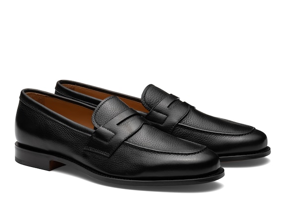 Church's Heswall Soft Grain Calf Leather Loafer Black