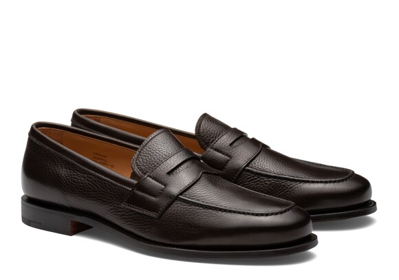 Church's Heswall Soft Grain Calf Leather Loafer Ebony