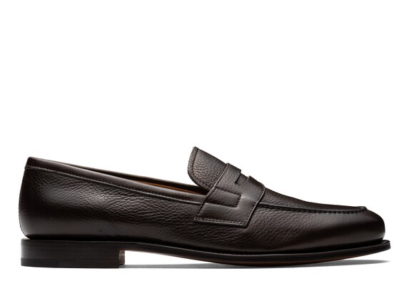 Church's Heswall Soft Grain Calf Leather Loafer Ebony