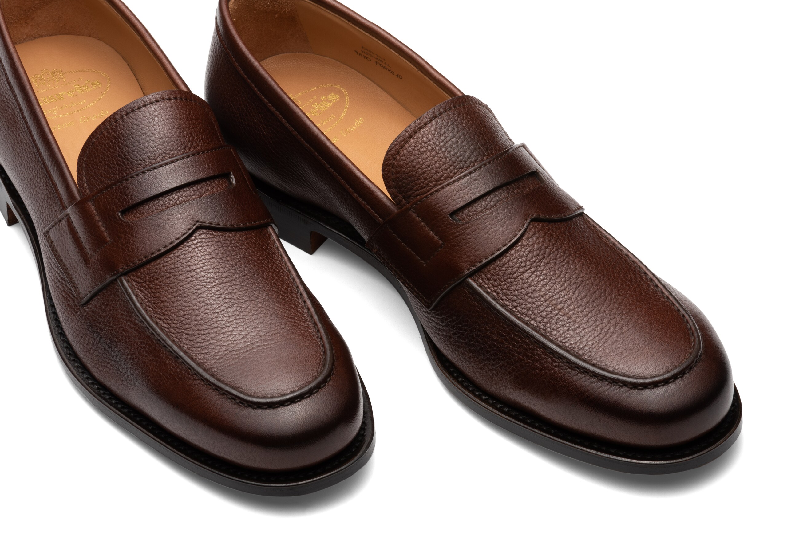 Heswall Church's Soft Grain Calf Leather Loafer Brown