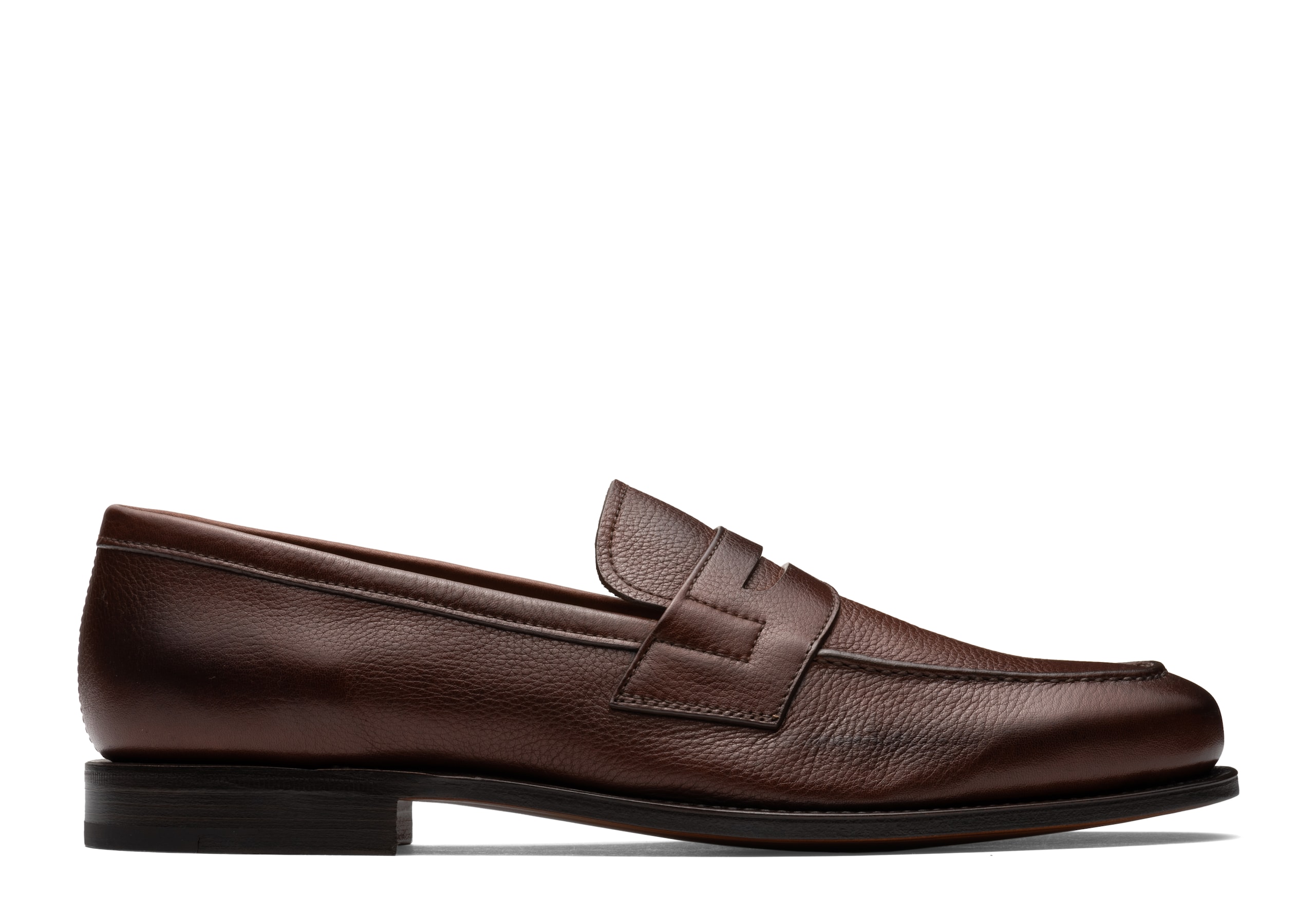 Heswall Church's Soft Grain Calf Leather Loafer Brown