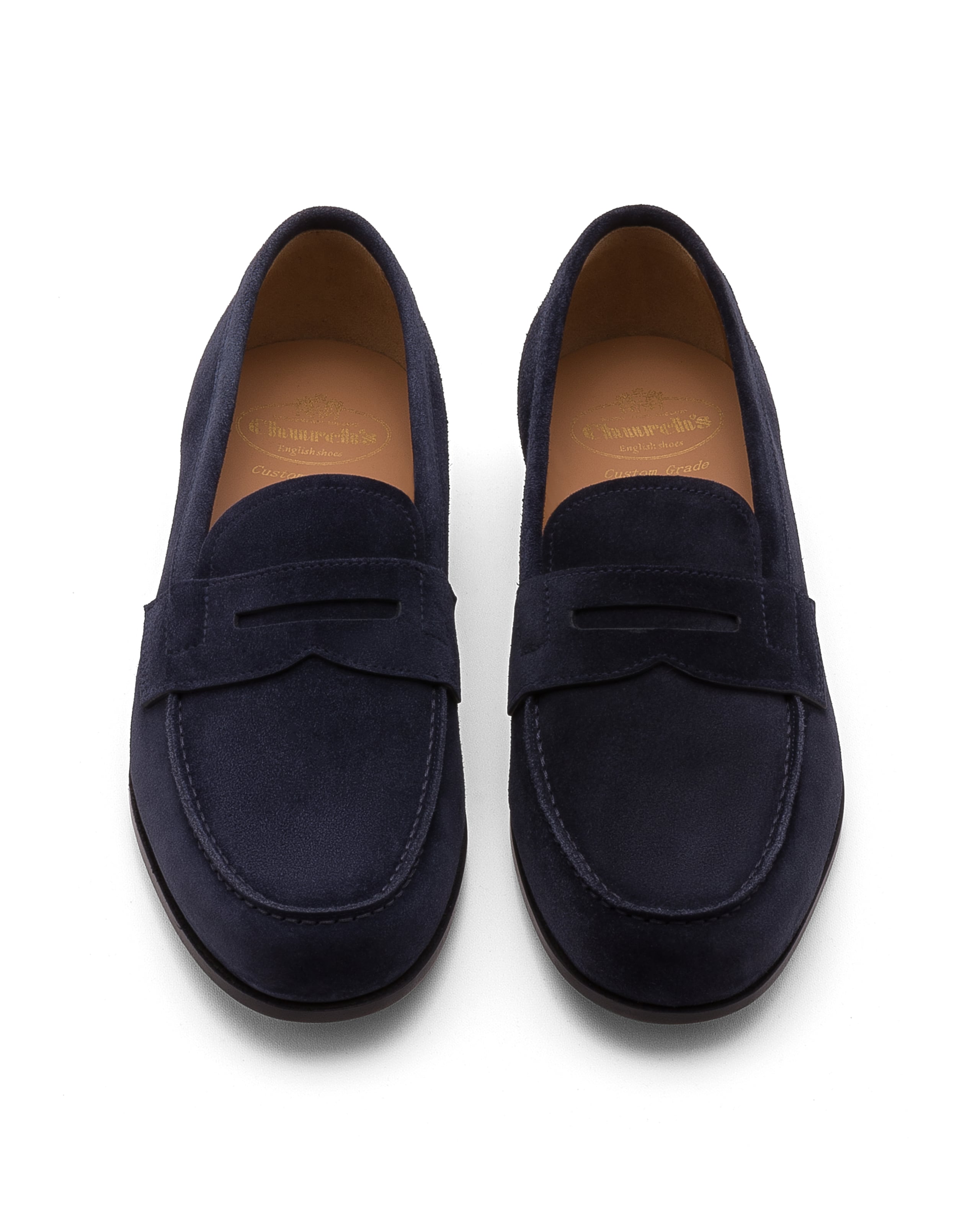 Church's suede loafers hot sale