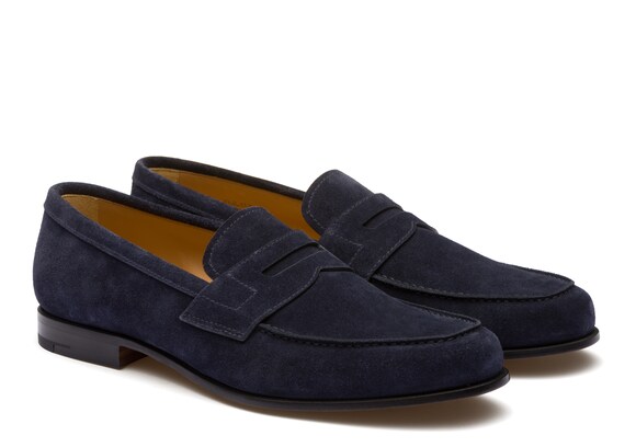 Church's Heswall 2 Soft Suede Loafer Blue