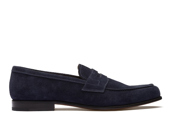 Church's Heswall 2 Soft Suede Loafer Blue