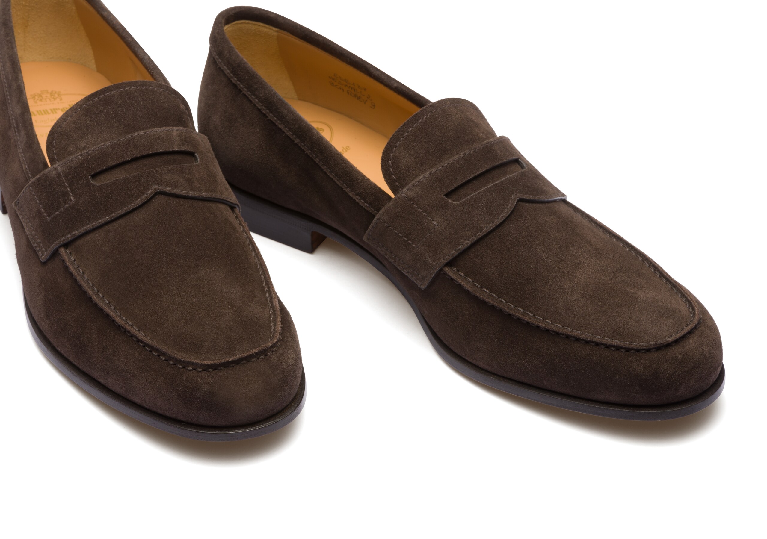 Heswall 2 Church's Mocassin en veau velours doux Marron