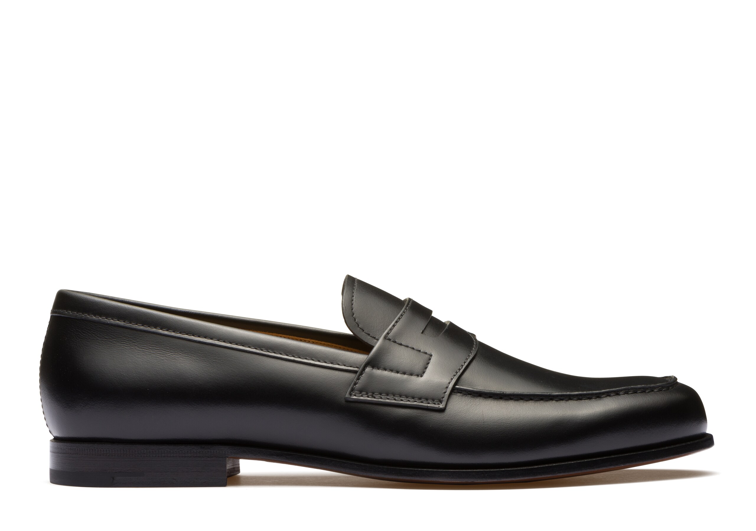Heswall 2 Church's Soft Calf Leather Loafer Black